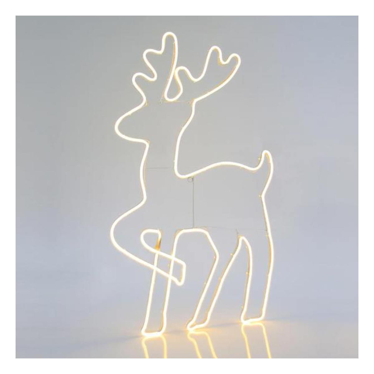 Cerb 5M Neon LED, 2 Cai, Alb Cald, 49x84cm, IP44