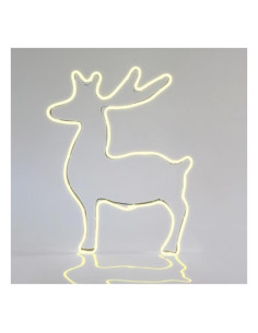 Cerb 3M Neon LED, 2 Cai, Alb Cald, 51x65cm, IP44