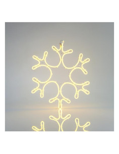 Fulg de Zapada 3M Neon LED, 2 Cai, Alb Cald, 38x35cm, IP44