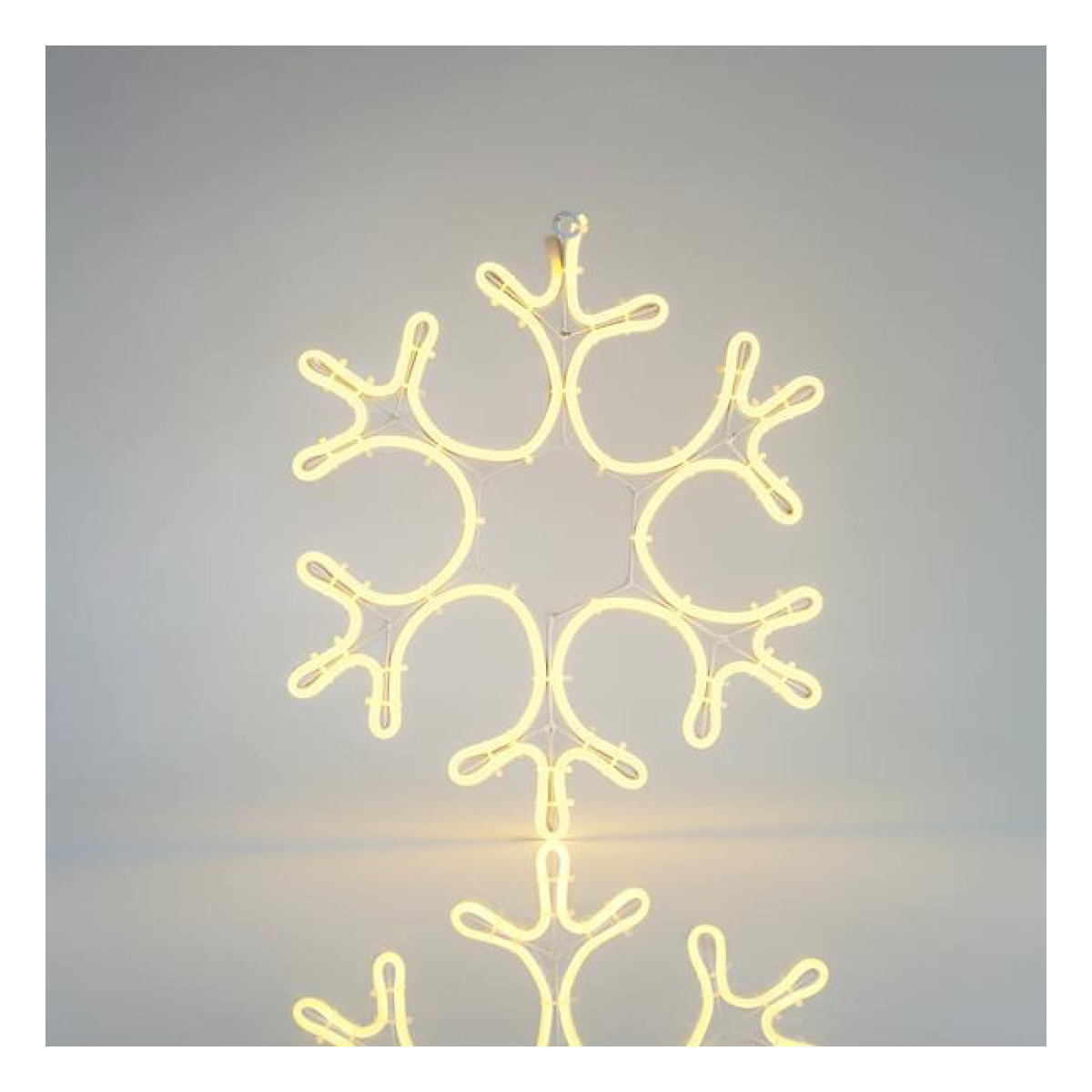 Fulg de Zapada 3M Neon LED, 2 Cai, Alb Cald, 38x35cm, IP44