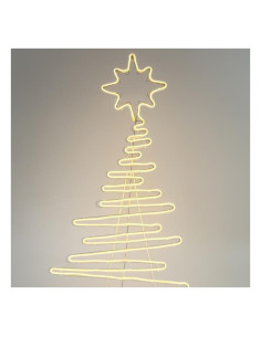 Brad 7M Neon LED, 2 Cai, Alb Cald, 108x52cm, IP44