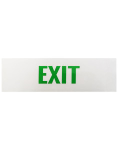 Autocolant Transparent Lampa Emergenta Exit Pentru Lampa 30xSmd